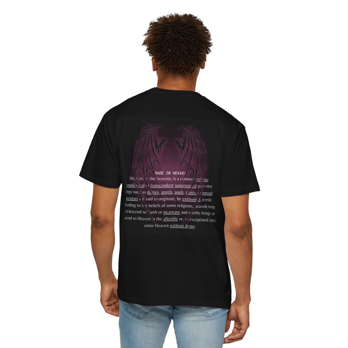 Made in heaven devil wings tee