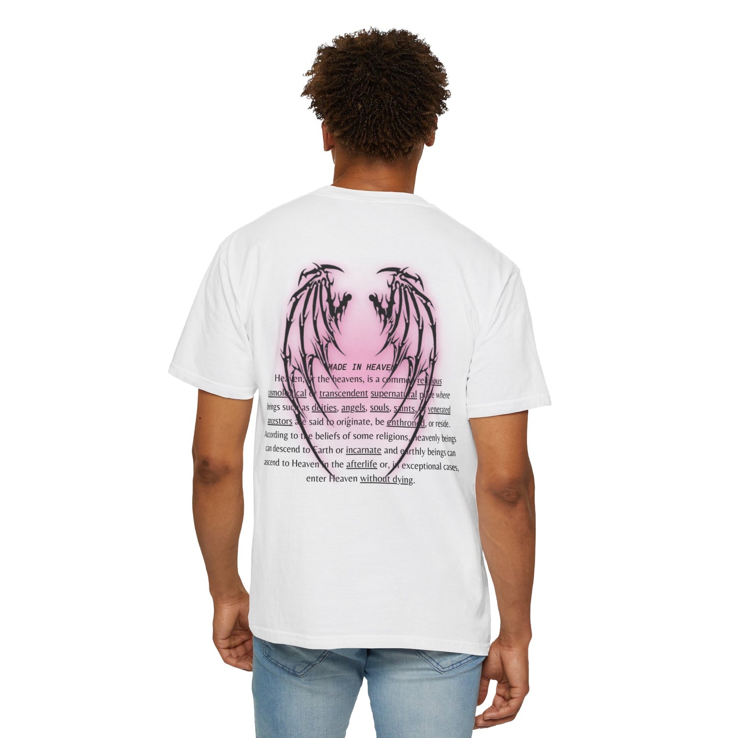 Made in heaven devil wings tee